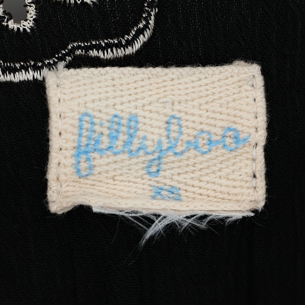Free People Fillyboo Embroidered Dress Maxi Boho Festival Kimono XS 100% Rayon - Picture 10 of 16